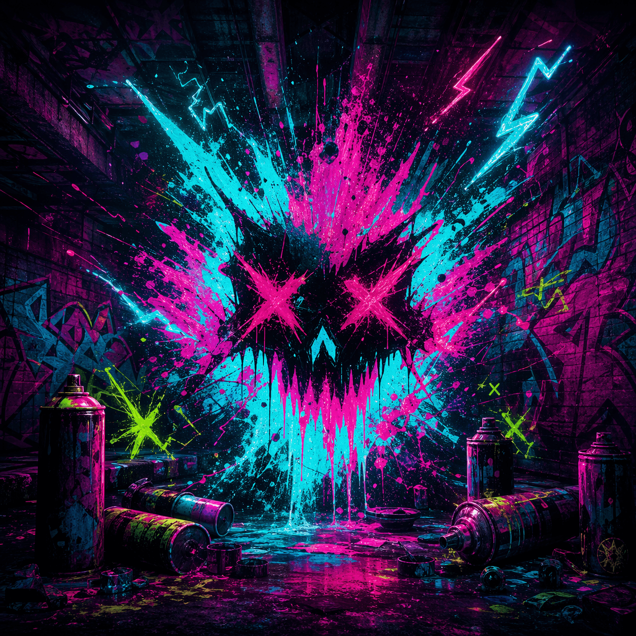 Chaos Crew themed artwork
