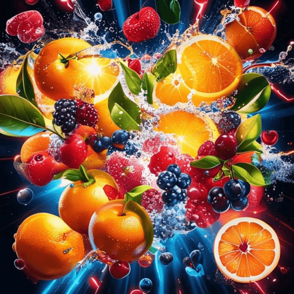 Extra Juicy Megaways themed artwork
