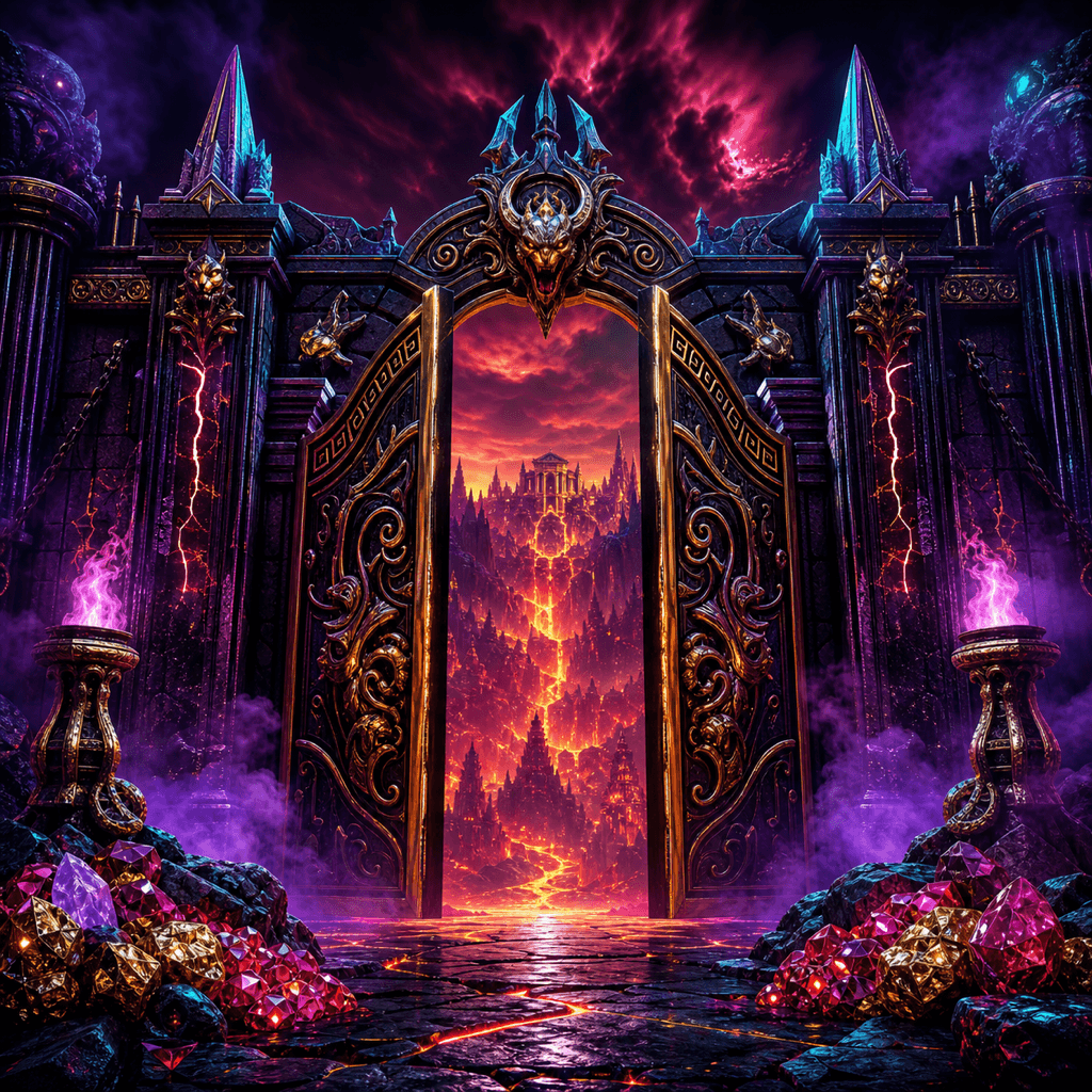 Gates of Hades themed artwork