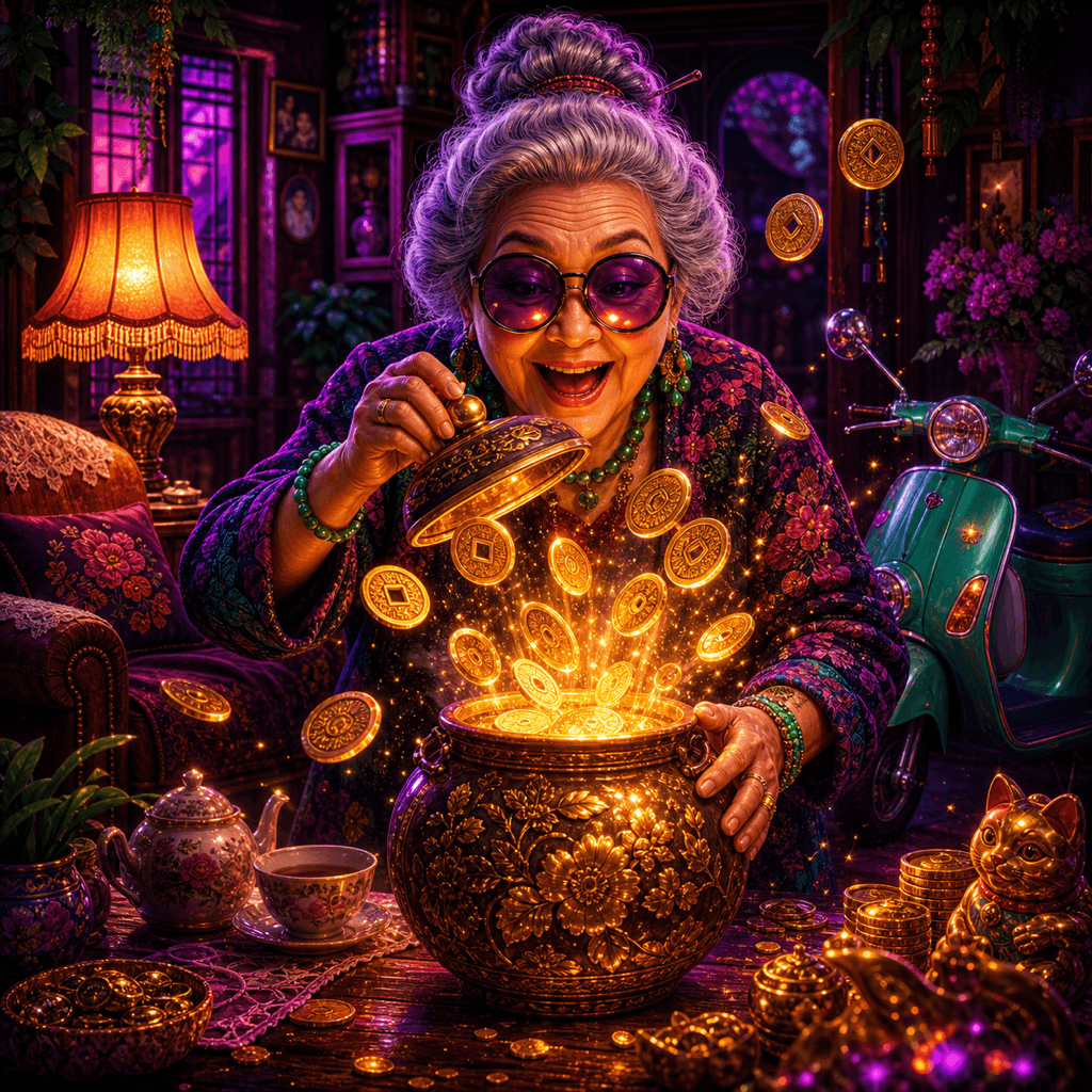 Granny's Wild themed artwork