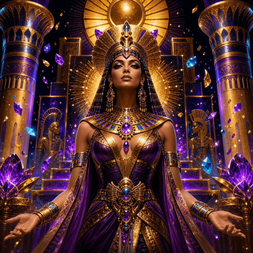 Queen of Cairo: Royal Maxways themed artwork