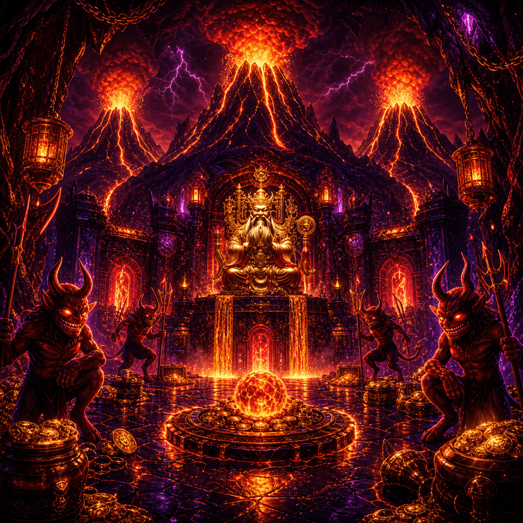 Reel Rich Devils themed artwork