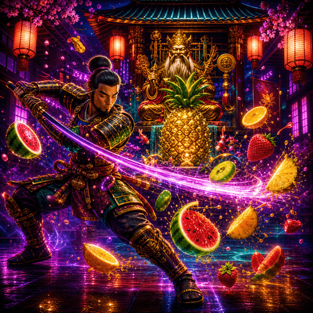 Sweet Samurai themed artwork