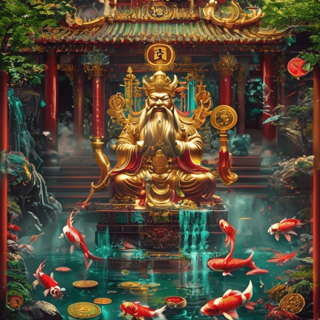 Temple of Prosperity themed artwork