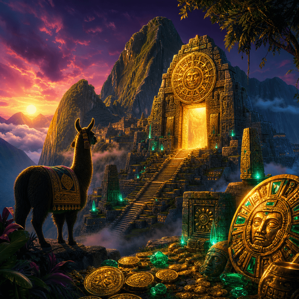 The Secret of Machu Picchu themed artwork