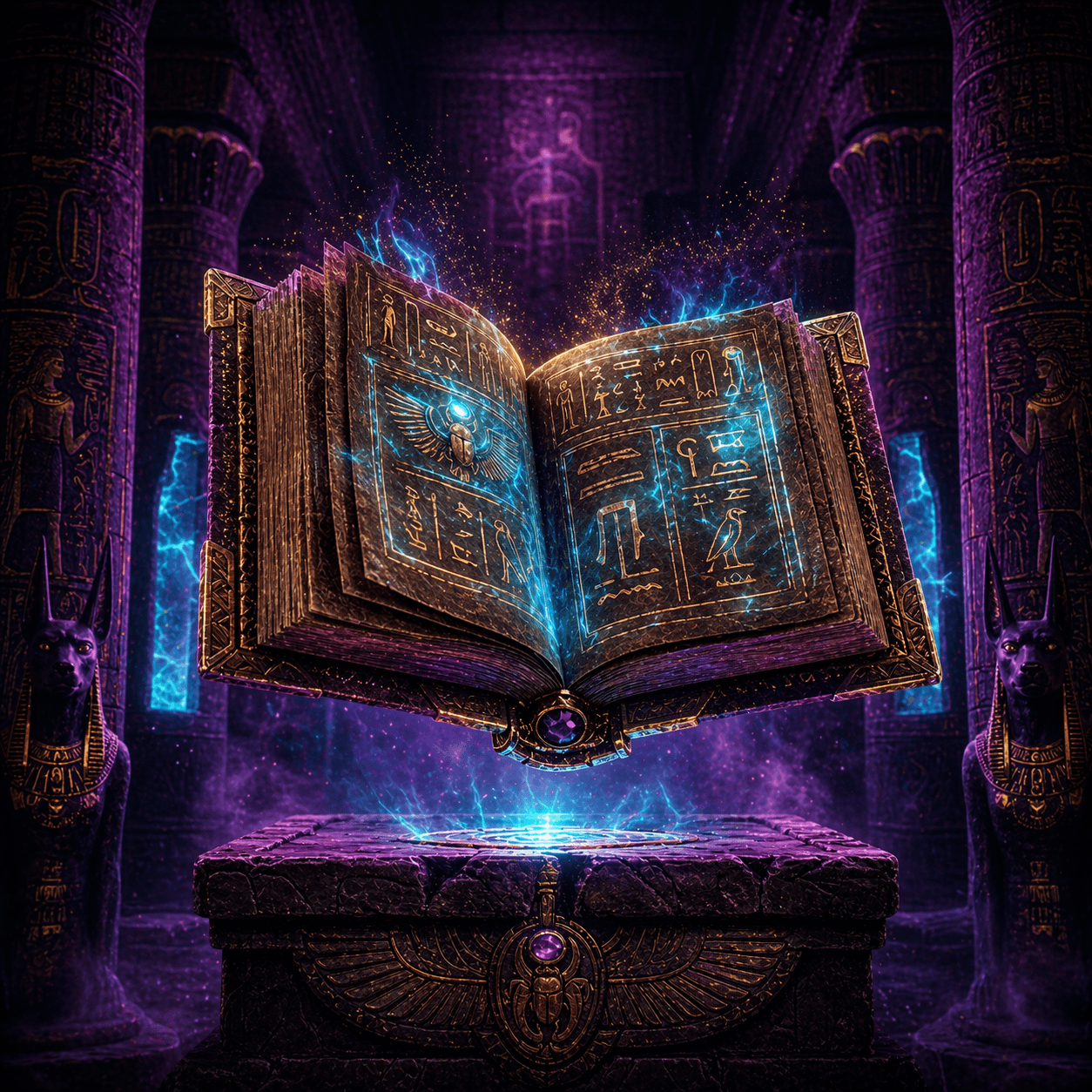 Book of Ra themed artwork
