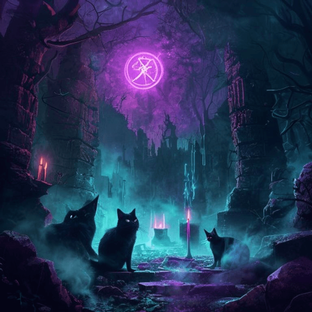 Book of Shadows themed artwork