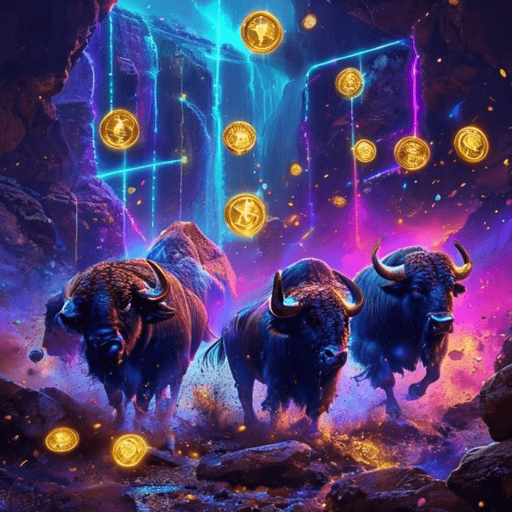 Buffalo Hold and Win Extreme themed artwork