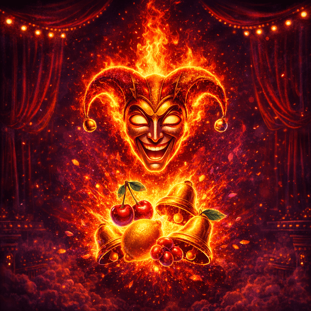 Fire Joker themed artwork