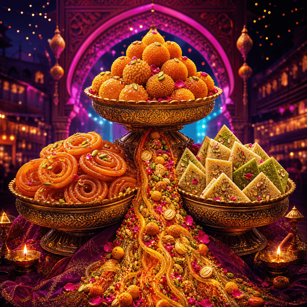 Mithai Madness 10000X themed artwork