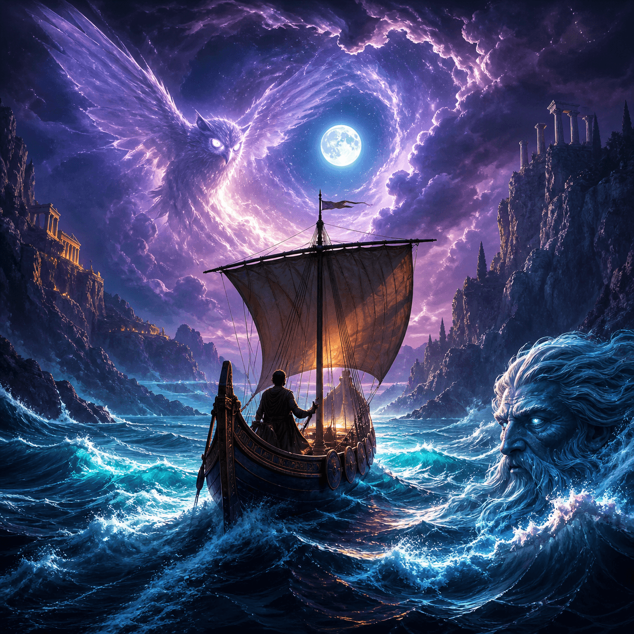 Odyssey Hold & Win themed artwork