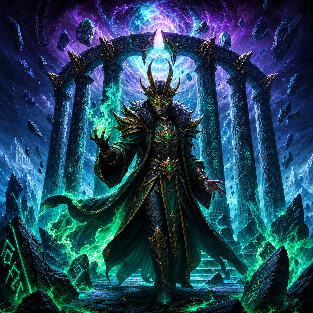 Revenge of Loki Megaways themed artwork