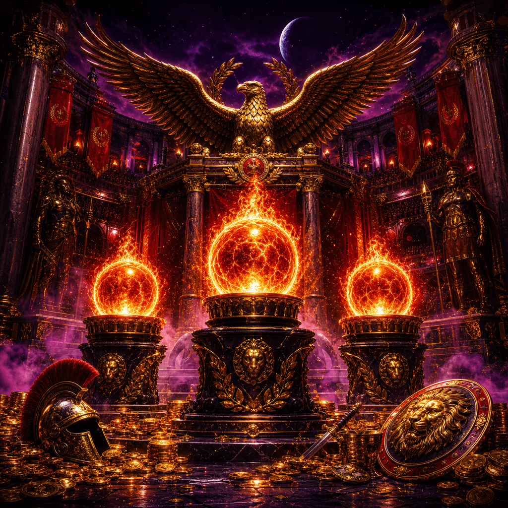 Roman Glory themed artwork