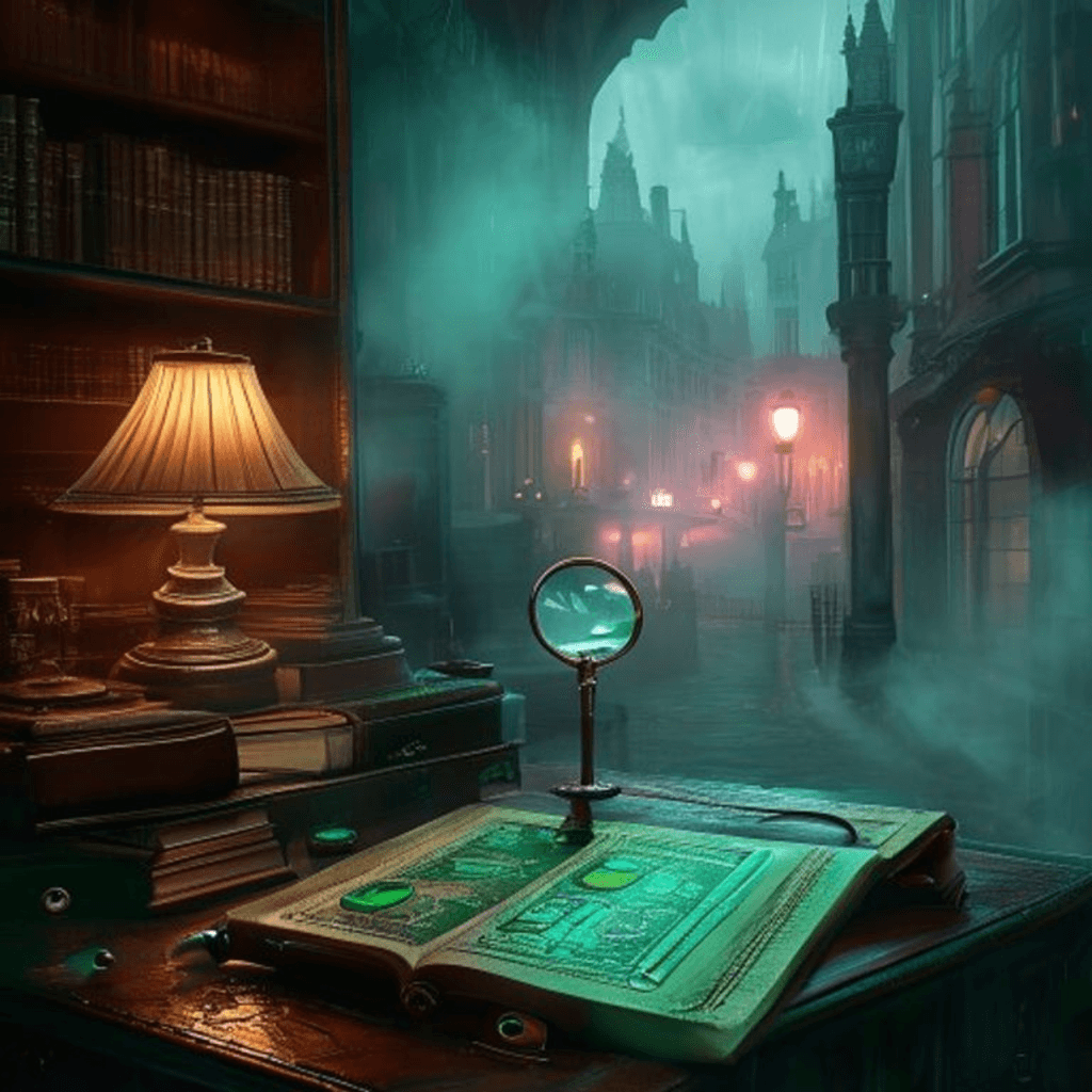 Sherlock's Casebook themed artwork