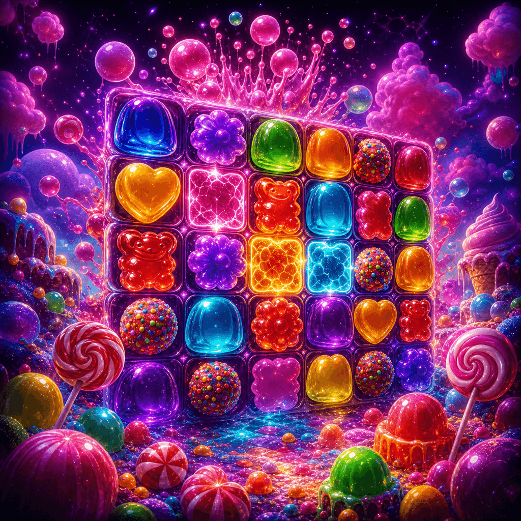Sugar Merge Up™ themed artwork