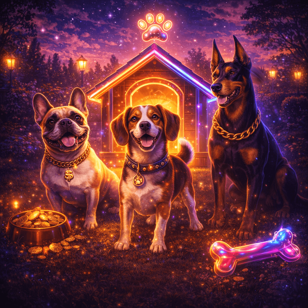 The Dog House themed artwork