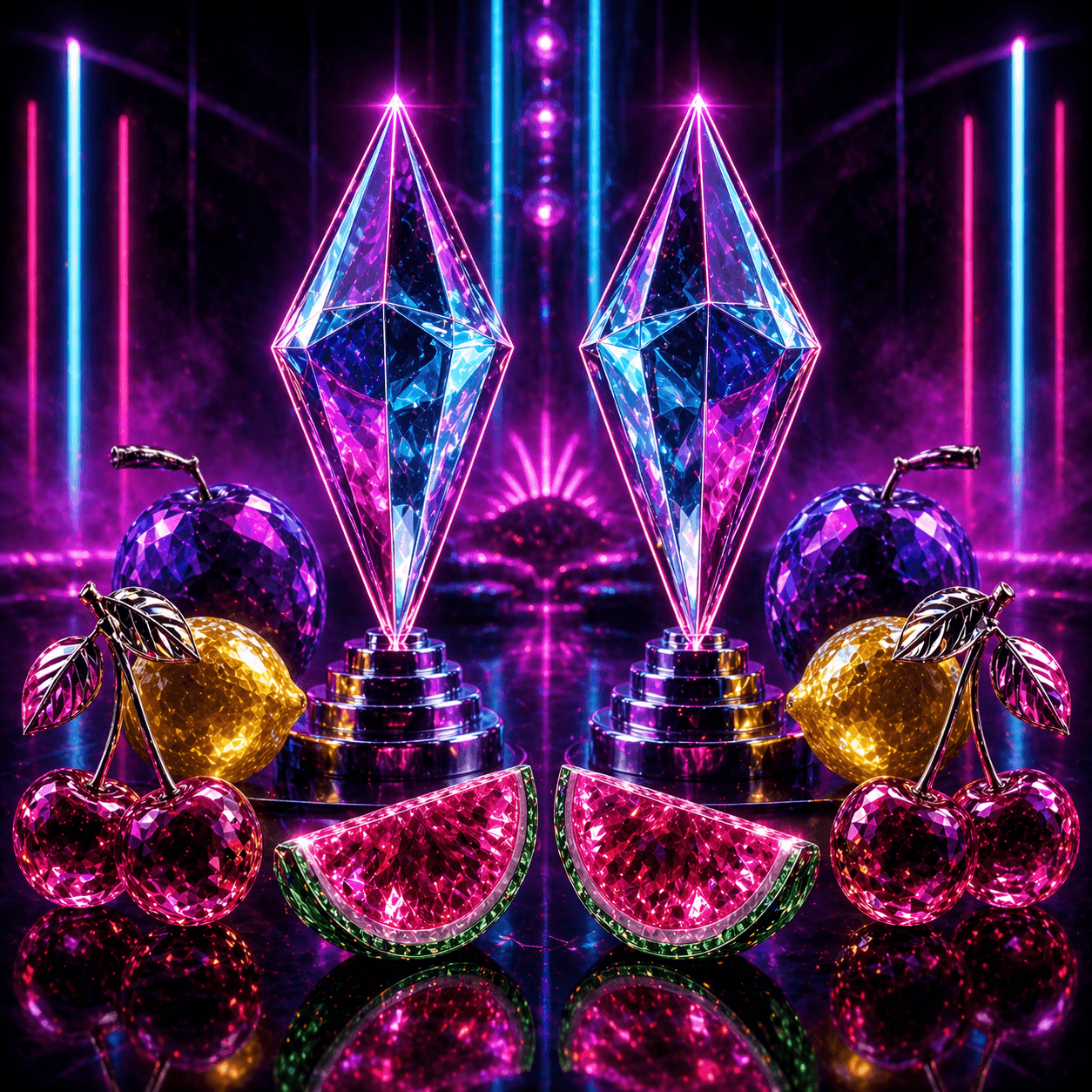 Twin Spin themed artwork